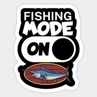 Fishing mode on Sticker